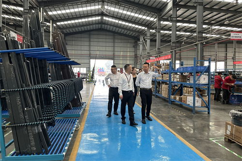 摩根集團領導蒞臨軒尼斯門窗參觀交流，深化技術合作